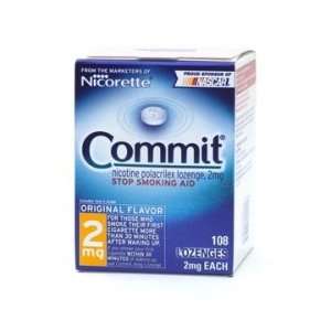  Commit From the Makers of Nicorette Mint 2mg Lozenges 