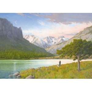   Monte Dolack   Morning on Emerald Lake Giclee on Paper