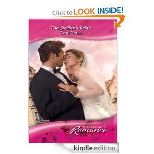 The Sicilians Bride (Romance) Carol Grace  Kindle Store
