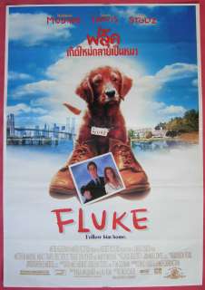 Fluke Thai Movie Poster 1995 Matthew Modine  