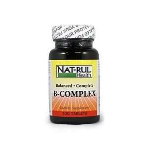   Natural Nutrition B COMPL EXTRA 100 Tablets