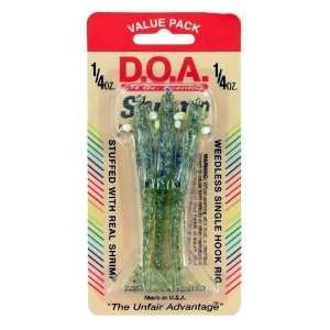 DOA 3in 1/4 OZ SCENTED SHRIMP WATERMELON 3 PACK D.O.A.  