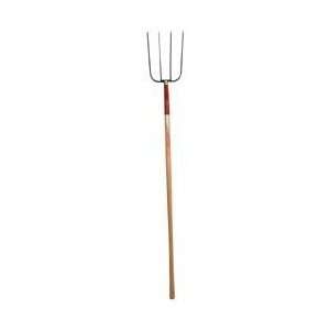   Razorback Forged 6 Tine Manure Fork With 48in Handle: Everything Else