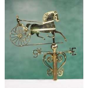    Dollhouse Miniature Brass Trotter Weathervane: Everything Else