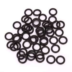  500 Pcs Shockproof Rubber O rings Supplies for Tattoo 