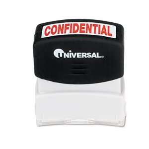    UNV10003   Pre Inked One Color CONFIDENTIAL Stamp