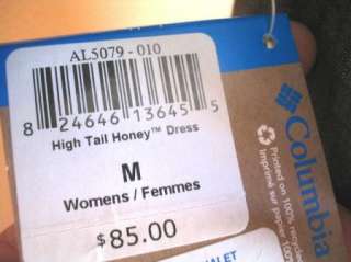 NEW NWT Cute COLUMBIA Gray M High Tail Honey Dress $85  