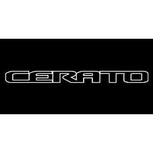  Kia Cerato Outline Windshield Vinyl Banner Decal 36 x 3 