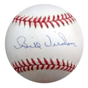  Bill Verdon Autographed/Hand Signed NL Baseball PSA/DNA 