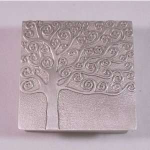    Pewter Friendship is a Sheltering Tree Jewelry Box