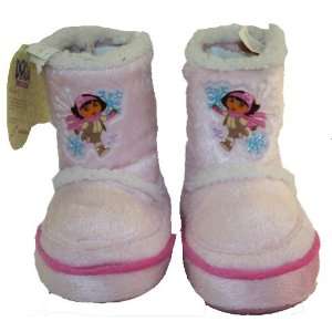  Dora the Explorer Toddler Girl Boots Slippers Size 9 