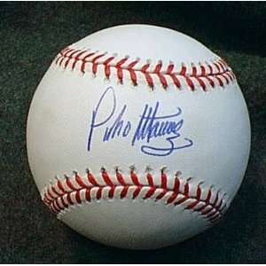  Pedro Martinez Autographed Baseball