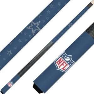 NFL Dallas Cowboys Cue Stick & Case Combo Set  Sports 