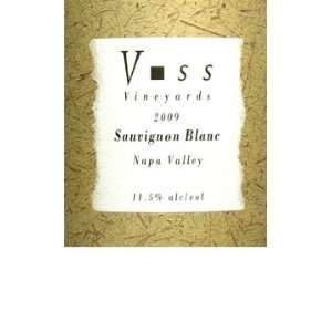  2009 Voss Sauvignon Blanc Napa Valley 750ml Grocery 