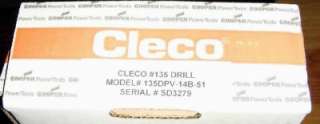 Cooper Cleco #135 Pistol Grip Drill 135DPV 14B 51 New  