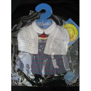    15 Madeline Ragdoll Plaid Dress & Sweater Set: Toys & Games