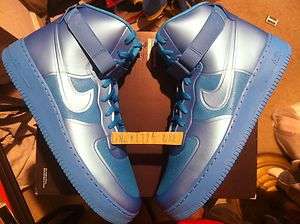 Nike Air Force 1 High Hyperfuse Premium Blue Glow 14 Supreme Jordan 