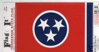 TENNESSEE STATE FLAG SELF ADHESIVE VINYL DECAL NEW  