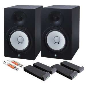  Yamaha HS80M Studio Monitor AUDIO ESSENTIALS BUNDLE Speaker 