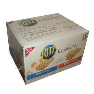 Ritz Crackerfuls Variety Pack 10 Classic Cheddar and 10 Four Cheese 1 