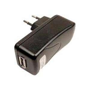   Unlimited USB to European Wall Power Adapter (Black): Cell Phones