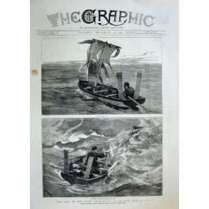  Crew Yacht Mignonette In Open Boat At Sea 1884 Ship Wre 