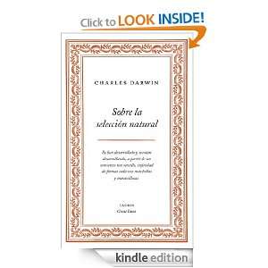 Sobre la selección natural (Great Ideas (taurus)) (Spanish Edition 