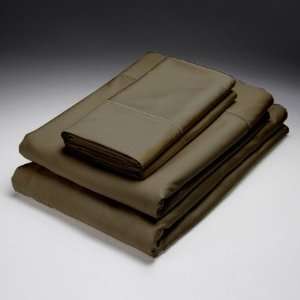 Home Source International Bamboo 250 Thread Count Sheet Set in Sable 