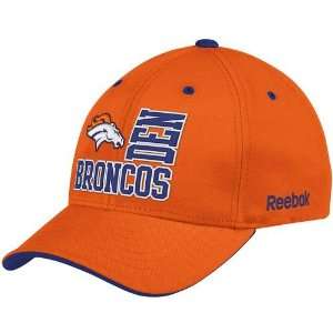 Reebok Denver Broncos Structured Hat Adjustable Sports 