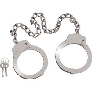   Double Locking Security Police Leg Cuffs Hand Cuffs 