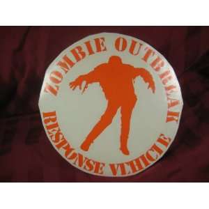 Zombie Outbreak response vehicle Vinyl decal sticker