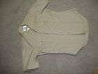 US Navy USN mens khaki short sleeve shirt size 16