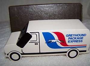 Greyhound Bus Package Express Diecast metal Truck Quartz Digital Time 