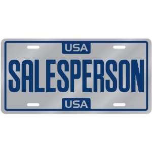  New  Usa Salesperson  License Plate Occupations