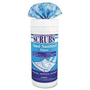  SCRUBS 90956EA   Antimicrobial Hand Sanitizer Wipes, Cloth 
