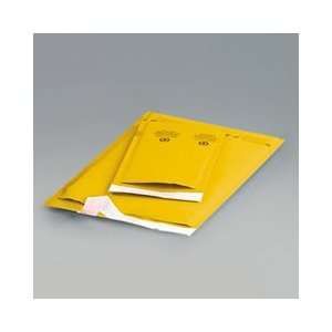  SEL10197 Cushioned Mailers, Regular Open End, 6x10, Kraft 