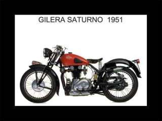 1951 GILERA SATURNO FRIDGE MAGNET (MC)  