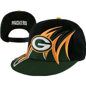    Green Bay Packers NFL Slash Snapback Hat: Sports & Outdoors