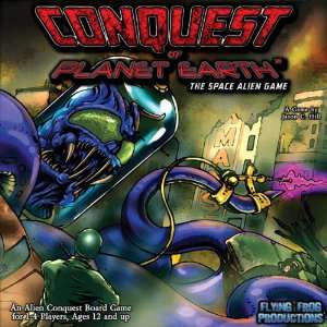    Conquest of Planet Earth: The Space Alien Game: Toys & Games