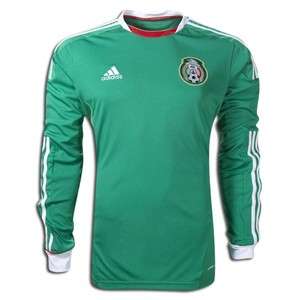 ADIDAS MEXICO HOME LONG SLEEVE JERSEY 2011/13 2X LARGE.  