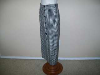 Giorgio Sant Angelo fully lined pure wool Skirt size 8  