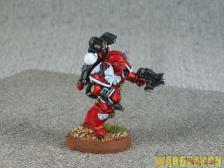   Warhammer 40K WDS painted Blood Angels Sanguinary Priest w62  