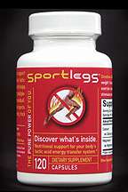 SPORTLEGS PERFORMANCE SUPPLEMENT FOR CYCLISTS, RUNNERS  