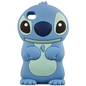  New Silicone Cartoon 3D Stitch case for iphone 4g & 4s 
