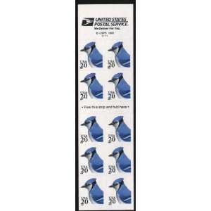  AMERICAN BLUE JAY BIRD #3048 Booklet of 10 x 20¢ US 
