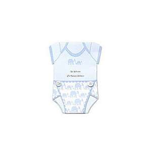  Dapper Diaper with Elephants Baby Invitations Baby