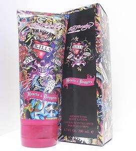 ED HARDY Hearts and Daggers SHIMMERING BODY LOTION Ladies   Brand New 