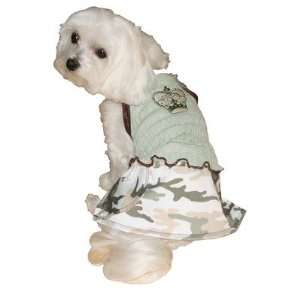  Hip Doggie HD 3CCM Crown Camo Mini Dog Dress Size Extra 
