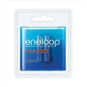  Eneloop AAA NiMH Sanyo Two Pack Pre Charged. Free Ship USA 