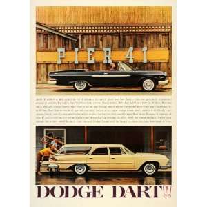  1961 Ad Dodge Dart Convertible Automobile Vintage Cars 